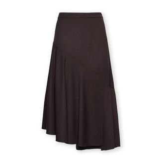 Elena Miro Dames, Rokken, Bruin, Maat: XL Flanel