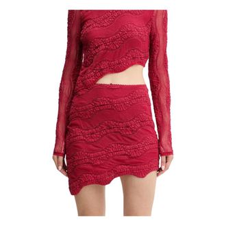 Charo Ruiz Ibiza Dames, Rokken, Rood, Maat: M