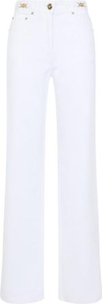 Versace White Straight-leg Jeans