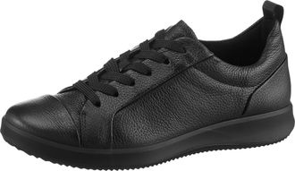 Ara Sneaker ARA ROMA, Damen, Gr. 3,5 (36,5), schwarz, Glattleder, unifarben, Schuhe Sneaker, Freizeitschuh, Halbschuh, Schn&uuml;rschuh mit High Soft Fussbett,