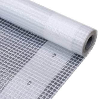 vidaXL Lonas De Leno 2 Unidades 260 G/m&sup2; 3x15 M Blanca Vidaxl
