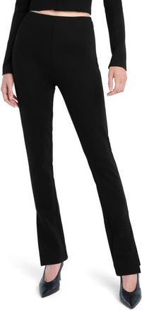 Favorite Daughter The Pointe Ponte Knit Pants in Black at Nordstrom, Size 10