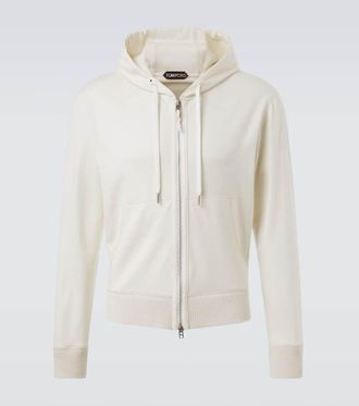 Tom Ford Felpa in cashmere con cappuccio