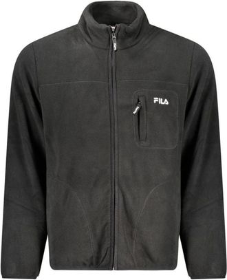 Fila Heren, Jassen, Zwart, Maat: S Fleece