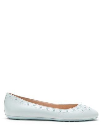 Tod's Ballerinas met studs - Blauw