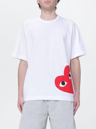 Comme Des Gar&ccedil;ons T-shirt in cotone stampata Comme Des Gar&Ccedil;ons Play
