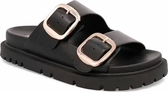 Mia Womens Gen Sandal In Black