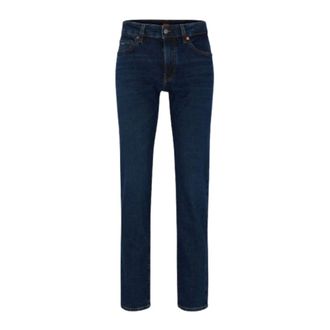 HUGO BOSS Heren, Jeans, Blauw, Maat: W38 Katoen