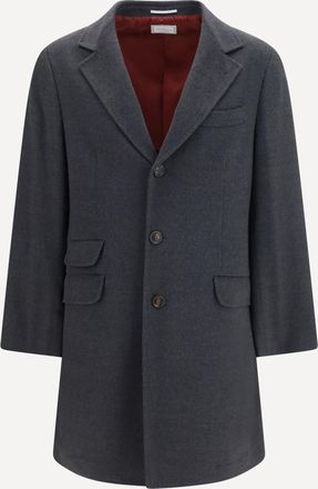Brunello Cucinelli Cappotto in cashmere Man 48