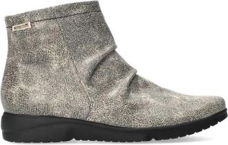 Mephisto Trendy Rezia Enkellaars met Rits - Dames - Enkellaarsjes - Grijs - 37 1/2 EU - Leer - Schoenen