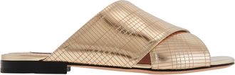 Bally Evoria Crisscross Strap Flat Sandals, Brand Size 35 ( US Size 4.5 )
