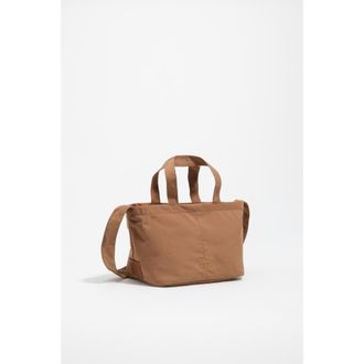 Bimba & Lola Metal Logo Crossbody Bag in Cinnamon at Nordstrom