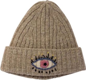 KAPITAL Berretto con ricamo - Toni neutri