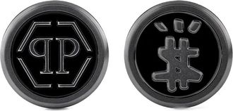 Philipp Plein Gemelli con logo inciso - Grigio