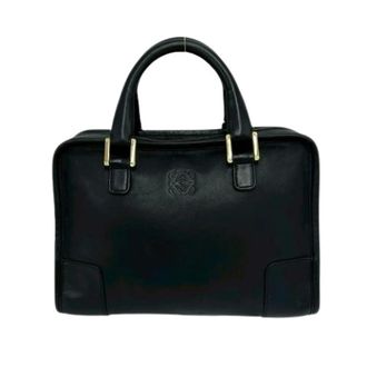 Loewe Pre-owned Handbags, female, Black, Size: ONE SIZE Pre-owned Boston Bag