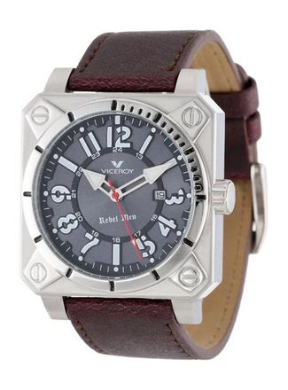 Viceroy REBEL Mens Black Watch.. - Brown Leather - One Size