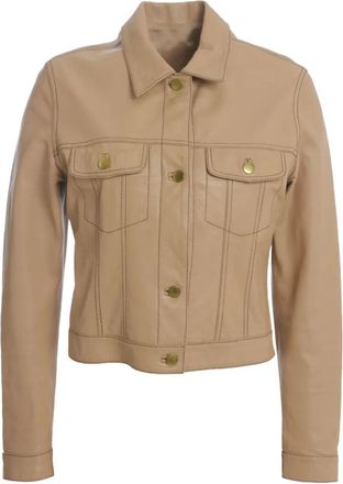 Vintage Giacca in pelle - Toni neutri