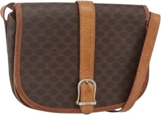 Celine Pre-owned Vintage Cross Body Bag - Dames - Vintage Schoudertas - Bruin - ONE Size - Vintage