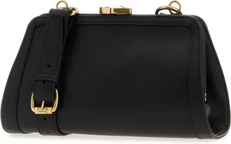 Vivienne Westwood Womens Black Leather Ascot Crossbody Bag Borse A Tracolla