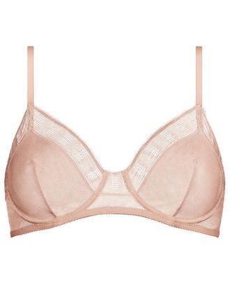 Eres B&uuml;gel-BH aus Spitze und T&uuml;ll Infime, Frau, Beige, 90C