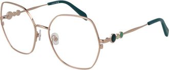 Emilio Pucci Rose Gold Metal Glasses Womens (Frames)