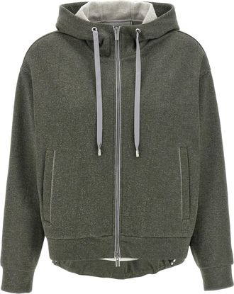 PESERICO Lurex Hoodie