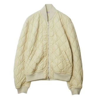Burberry Quilted Nylon Bomber Jacket, Size XX-Large