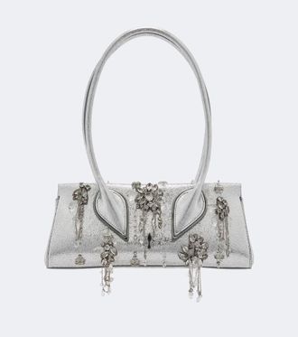 Christian Louboutin Venus Small embellished leather shoulder bag