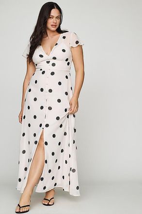 Hutch V-Neck Split Maxi Dress
