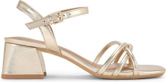 Kurt Geiger Womens Sable Sandals - Gold - Size UK 7