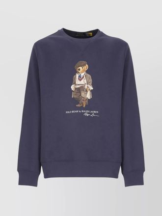 Ralph Lauren graphic print cotton hoodie