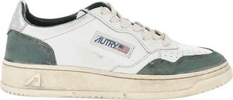 Autry Green Color Block Vintage Sneakers