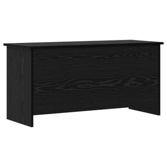 vidaXL Ba&uacute;l De Almacenamiento Roble Negro 100 X 40 X 50 Cm Vidaxl