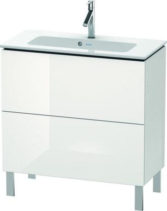 Duravit L-cube Mueble De Aseo Vertical Compact, 2 Cajones, - Duravit