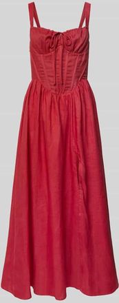 Bardot Bardot Cocktailkleid mit Gehschlitz Modell ESRA in Rot, Gr&ouml;&szlig;e 42