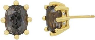 Bony Levy Spinel & Diamond Stud Earrings (Nordstrom Exclusive) in 18K Yellow Gold at Nordstrom