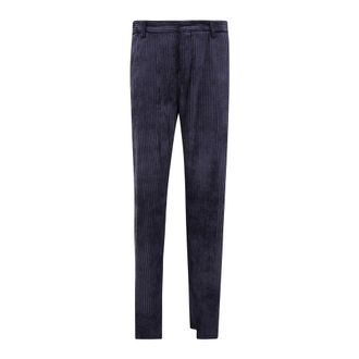 Emporio Armani Heren, Broeken, Blauw, Maat: 3XL Corduroy