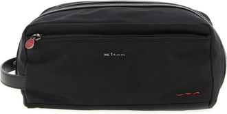 Kiton Nylon Beauty Case - Heren - Toilettassen - Zwart - ONE Size - Nylon - Tassen