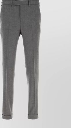 Pantaloni Torino wool pant cuffed hem