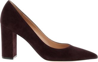 Gianvito Rossi Pumps, female, Red, Size: 9 1/2 US 85 Suede Pump