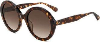 Kate Spade New York Zya/G/S Asian Fit 086/HA Womens Sunglasses Tortoiseshell Size 55