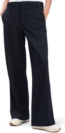 Rag & Bone Irina Ponte Wide Leg Pants in Navy Multi at Nordstrom Rack, Size 12