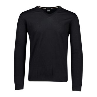 HUGO BOSS Heren, Truien, Zwart, Maat: 3XL Wol