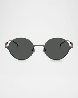 Diesel Mens DL1008 Round Sunglasses