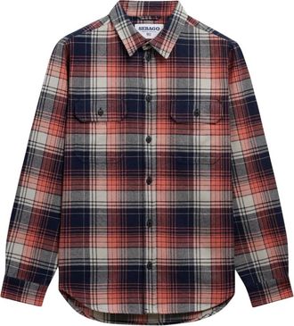 Sebago Jib Overshirt - Heren - Overhemden - Veelkleurig - Maat: M Katoen