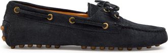Tod's Gommino Suede Loafers - Blue - 37 (IT37 / UK4)