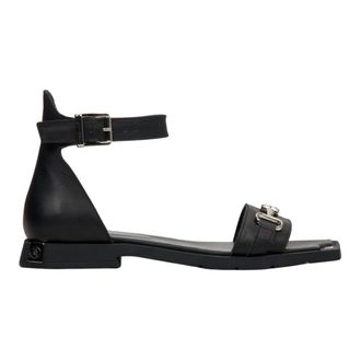 Estro & Luminara Closed Heel Sandals - female - Estro - Flat Sandals - Black - 3 UK - Shoes