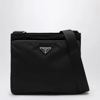 Prada Black Re-Nylon messenger bag