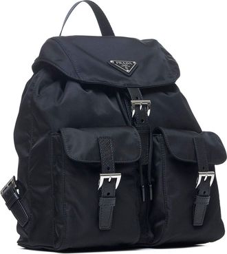 Prada Re-Nylon Backpack - Black