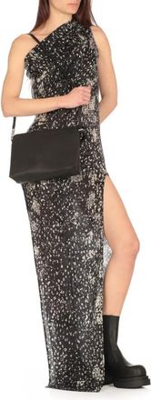 Rick Owens Hobo Bags - Black Leather Shoulder Bag - Gr. unisize - in Schwarz - für Damen